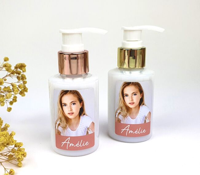 Luxe zeeppompje met foto - Communiebedankje - Sfeerbeeld 1