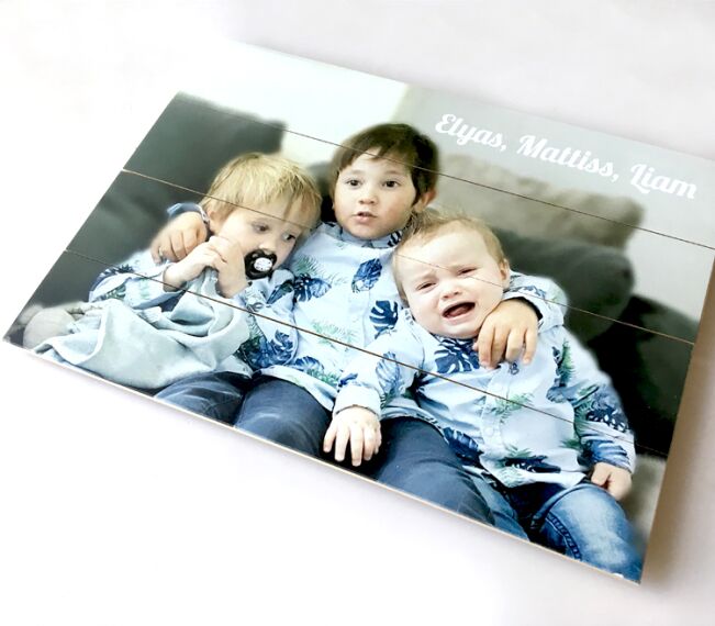 Foto op steigerhout - Sfeerbeeld 3