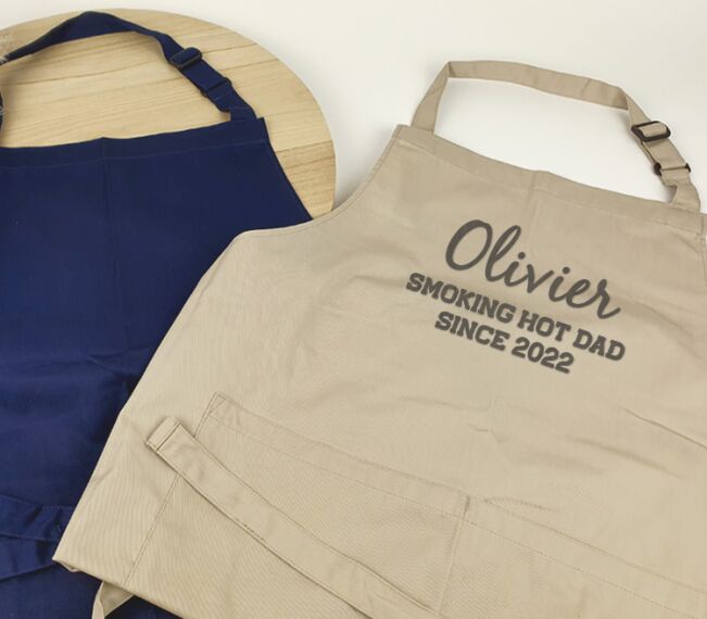Keukenschort - "Smoking hot dad" - Sfeerbeeld 1
