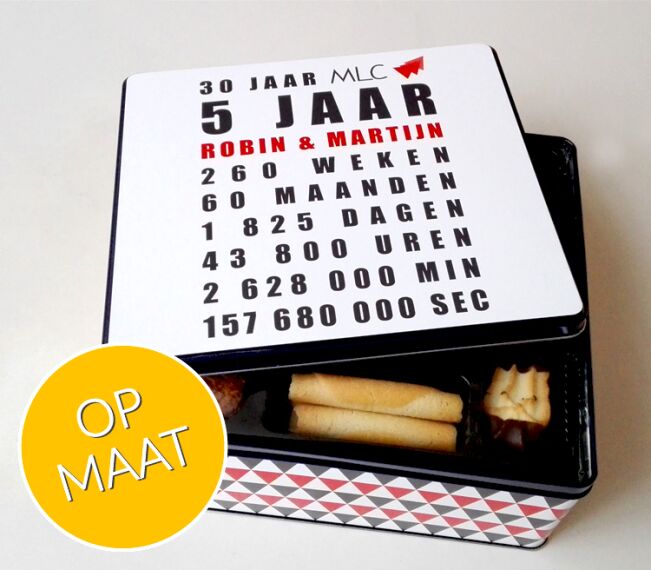 Koekendoos met foto - volledig op maat - Sfeerbeeld 1