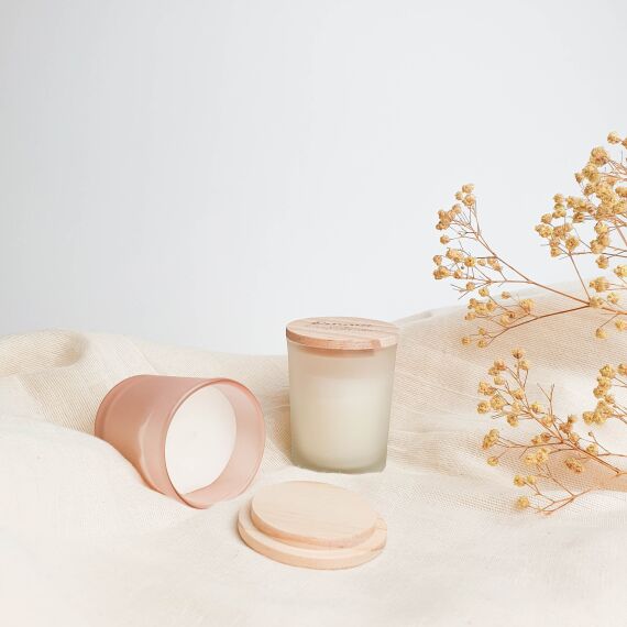 Luxe geurkaarsje doopsuiker - Sfeerbeeld 2