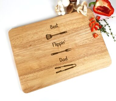 Gepersonaliseerde Houten Plank - Luxe Eiken Plank met Gravering