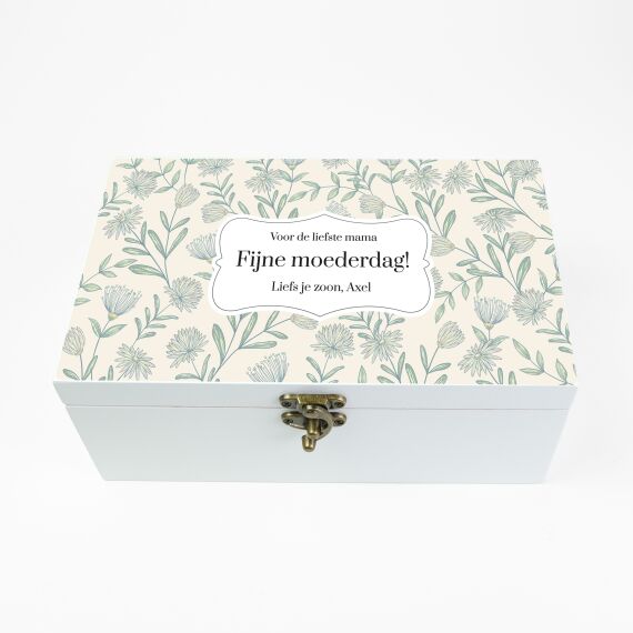 Gepersonaliseerde juwelendoos - Botanical design - Sfeerbeeld 1