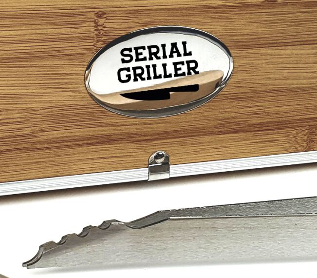 Gepersonaliseerde BBQ set - Serial Griller - Sfeerbeeld 1