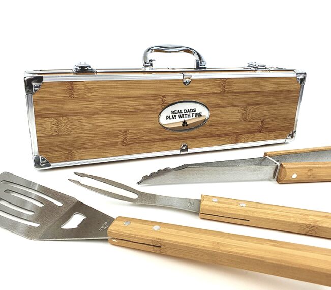 Gepersonaliseerde BBQ set - Real Dads - Sfeerbeeld 2