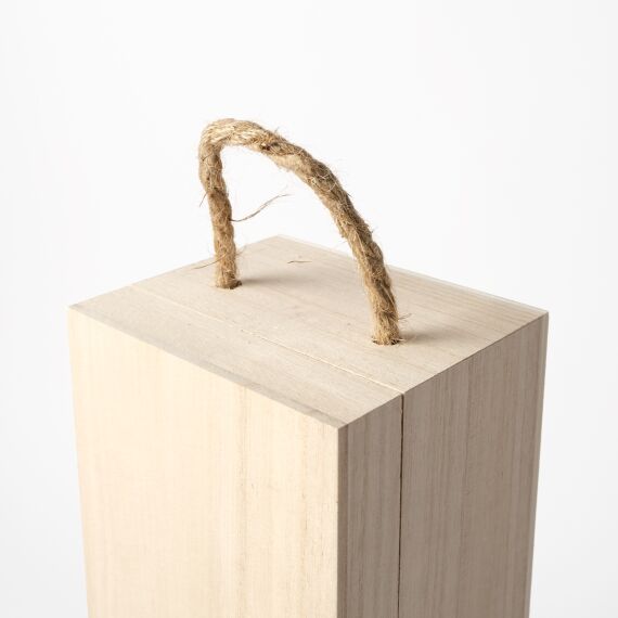 Gepersonaliseerde houten wijnkist - Vintage dogs - Sfeerbeeld 4