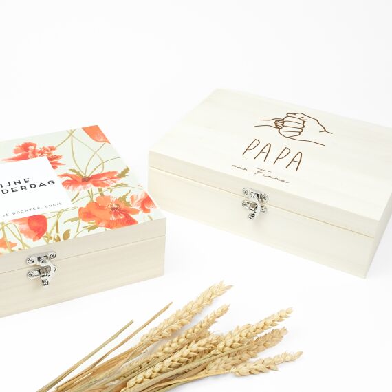 Gepersonaliseerde theedoos - Cadeau voor papa - Sfeerbeeld 1