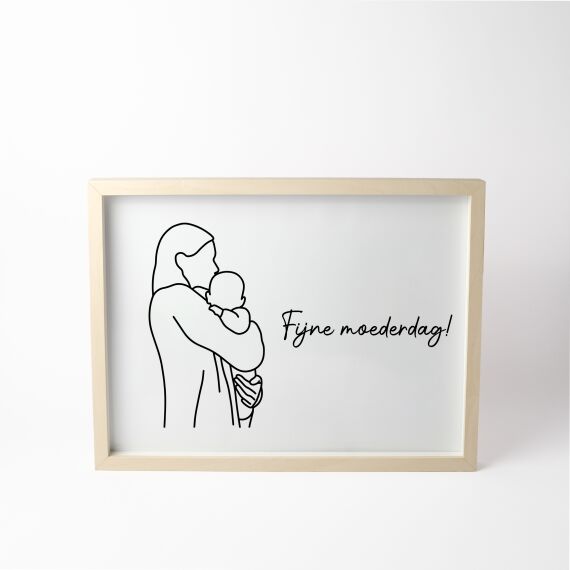 Fotokader - Cadeau voor mama - Sfeerbeeld 3