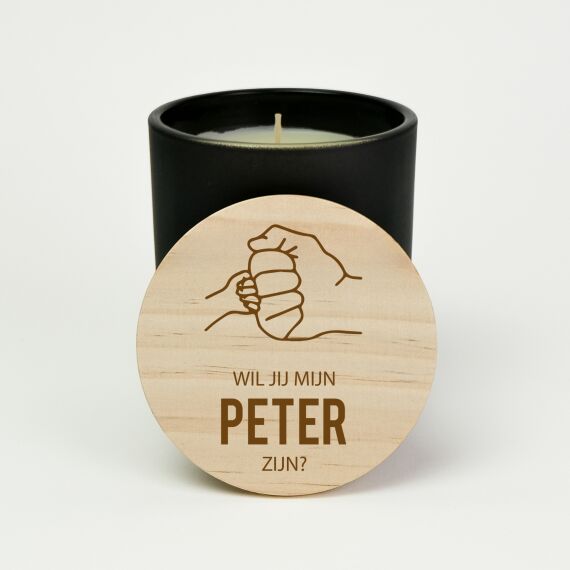 Gepersonaliseerde geurkaars - Mat - Fistbump - Sfeerbeeld 2