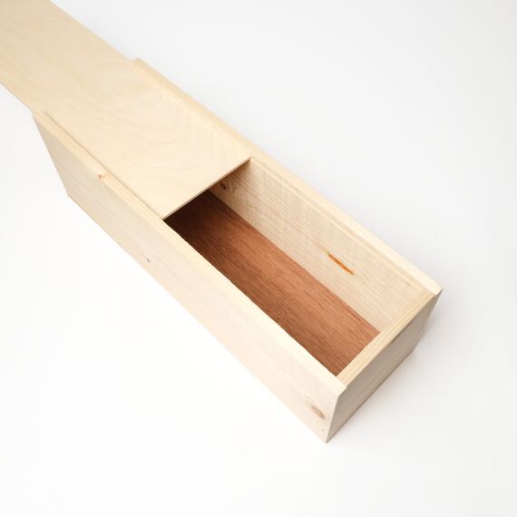 Gepersonaliseerde wijnkist - Schuifdeksel - Kerstboom - Sfeerbeeld 6