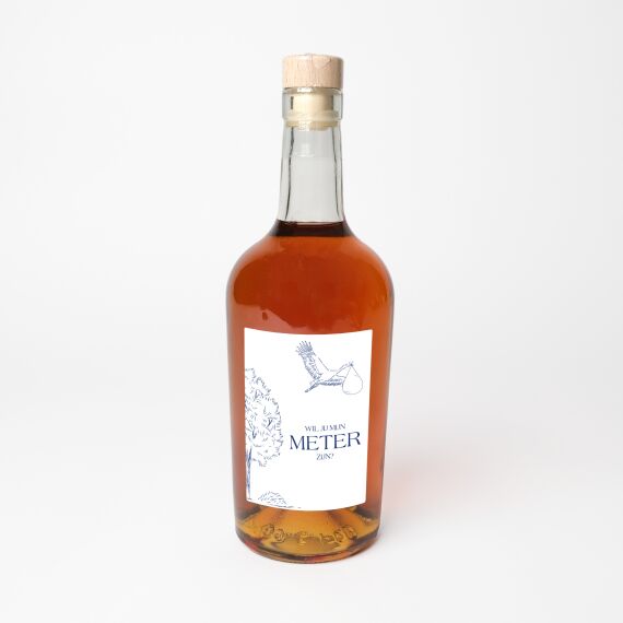 Gepersonaliseerde rum fles - Piratenfles - Kerstcadeau - Sfeerbeeld 2