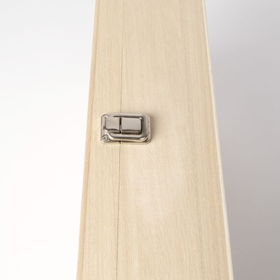 Houten wijnkist 2 flessen - Flowerdoodle - Sfeerbeeld 4