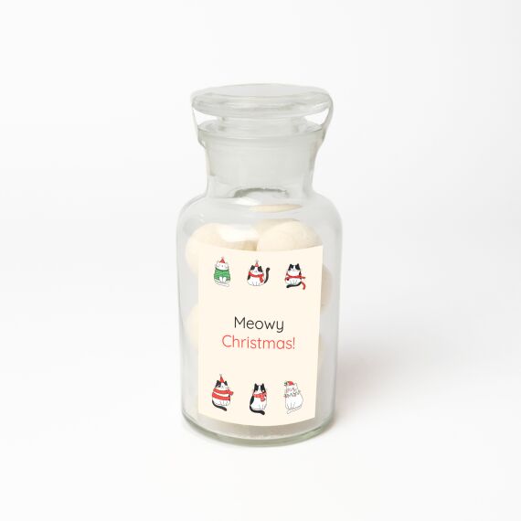 Apothekersfles met bruisballen - Meowy Christmas - Sfeerbeeld 1