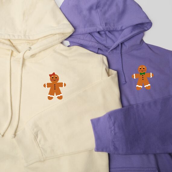 Matching hoodies - Mr & Mrs Christmas Cookie - Sfeerbeeld 2