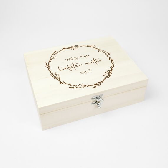 Gepersonaliseerde theedoos - Flowerhoop - Sfeerbeeld 1