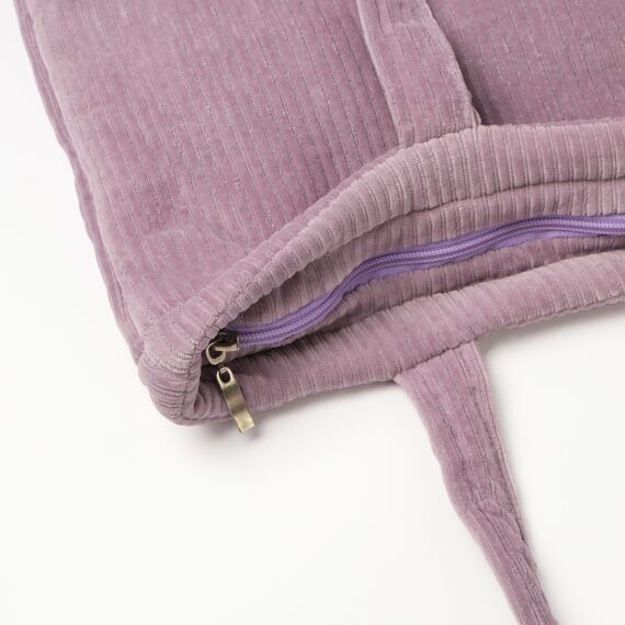 Gepersonaliseerde velours tas - Met naam - Sfeerbeeld 2