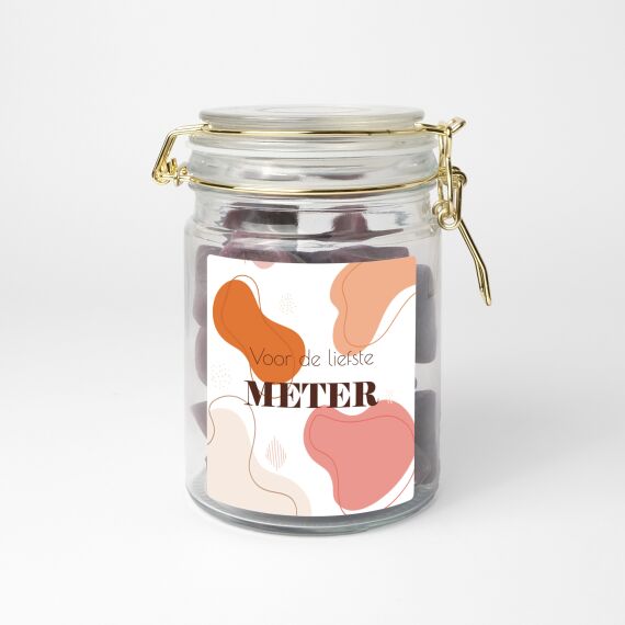 Gepersonaliseerde snoeppot - Kerstcadeau - Sfeerbeeld 3