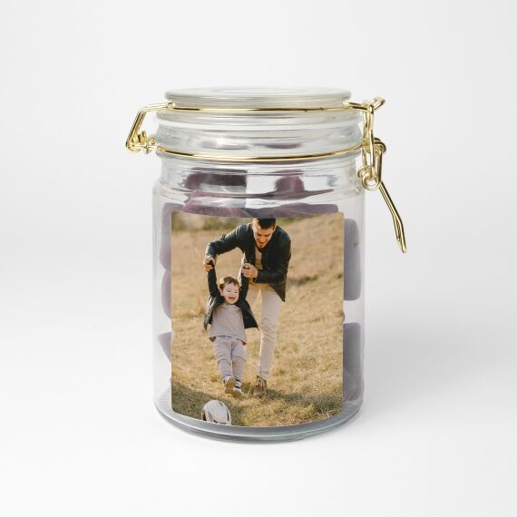 Gepersonaliseerde snoeppot - Met foto - Sfeerbeeld 1