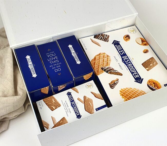 Jules Destrooper geschenkdoos - Merry Xmas - Sfeerbeeld 2