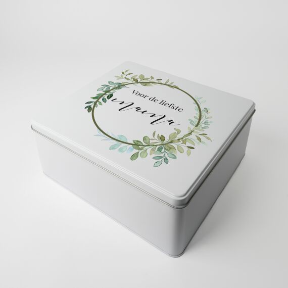 Gepersonaliseerde koekendoos - Flowerhoop - Sfeerbeeld 2