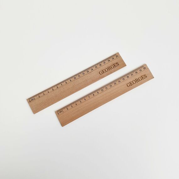 Houten meetlat met naam - Sfeerbeeld 2