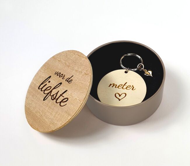 Sleutelhangerdoosje met een vraag - Sfeerbeeld 2