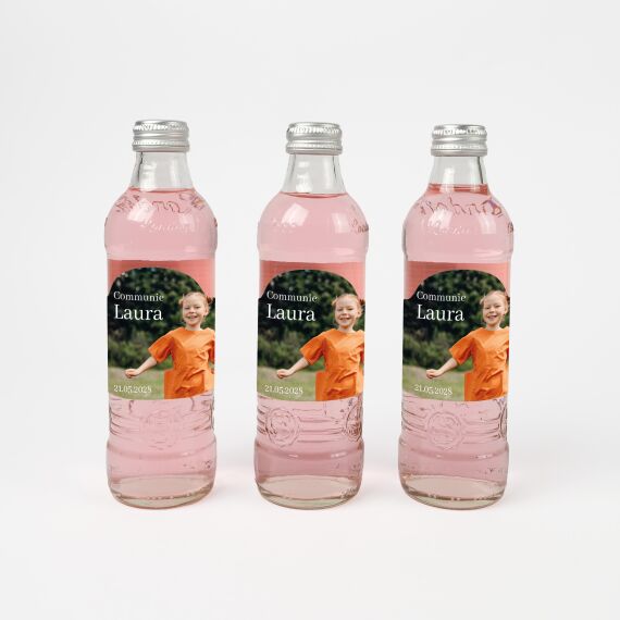 Limonade met foto - Communiebedankje - Sfeerbeeld 1
