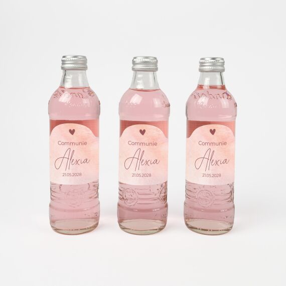 Limonade - Communiebedankje - Pink blush - Sfeerbeeld 1