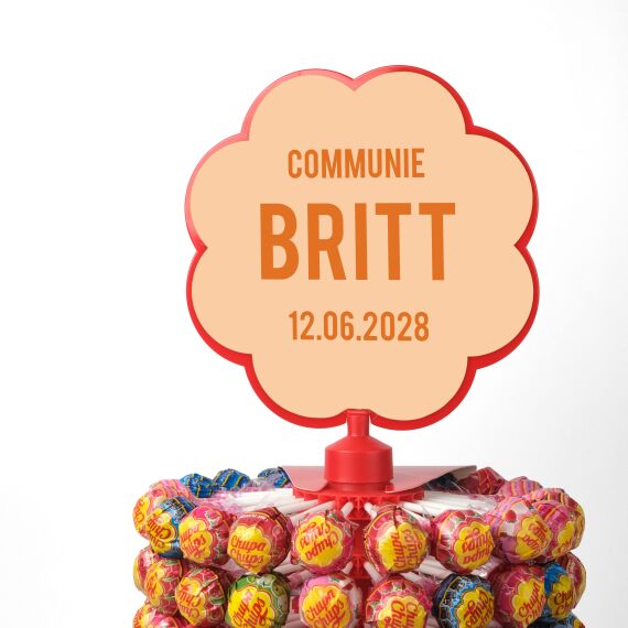 Chupa Chups toren - Lolly communie - Color match - Sfeerbeeld 3
